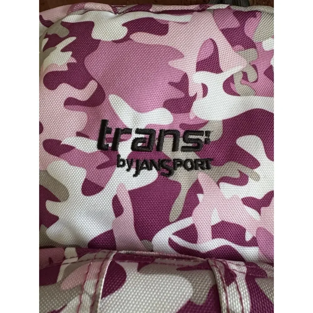 Trans by JanSport Backpack trail School Laptop Purple Pink Pockets Bag travel